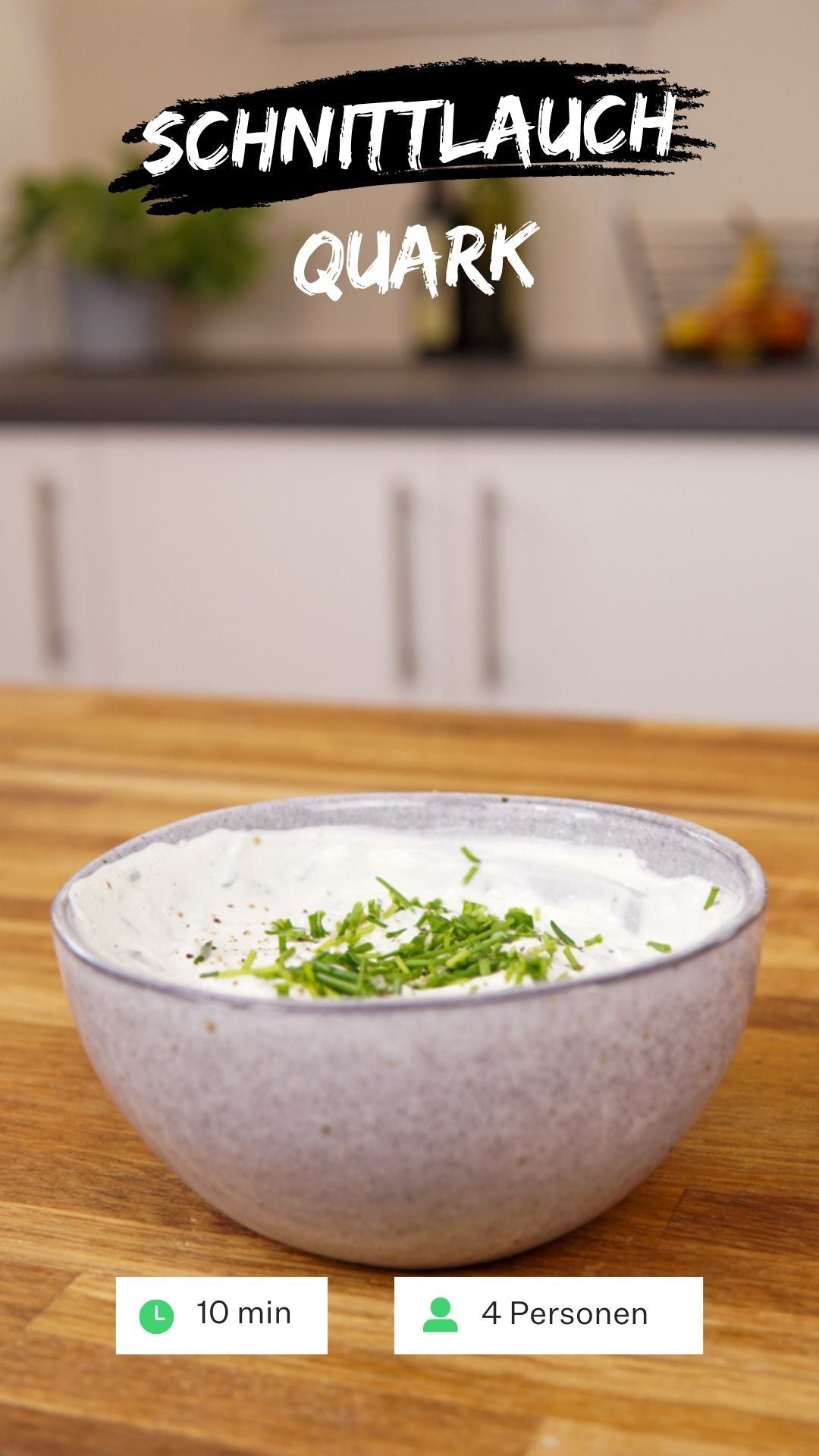 Recept bieslook: bieslook-kwark