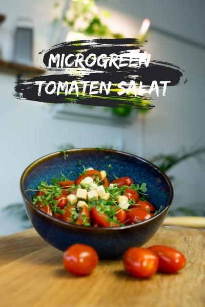 Microgreen Tomaten Salat