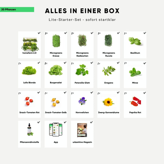 homefarm Pflanzen-Set